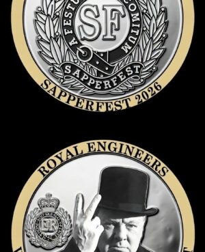 SAPPERFEST 2026 CHALLENGE COIN - V FOR VICTORY